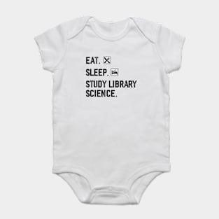 Library science student degree librarian science teacher Baby Bodysuit